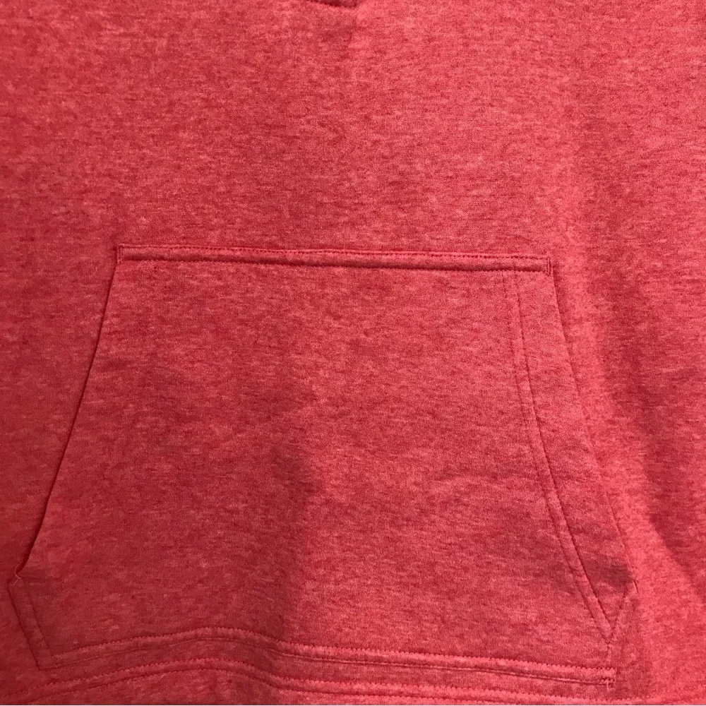 Nike Pink Pullover Half Zip Hooded Poncho - Picture 5 of 9